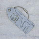 AviationTag Jet2 Boeing 757 - G-LSAI Grey