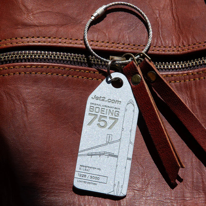 AviationTag Jet2 Boeing 757 - G-LSAI Grey
