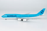 NG Models Korean Air Boeing 747-8 HL7638 (2025's livery) Lite Edition 1/400 Aircraft Scale Model