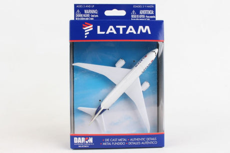 LATAM Boeing 787 Airplane Model Toy