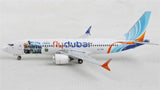 Phoenix FlyDubai Boeing 737-800Max A6-FKB 1/400 Aircraft Scale Model