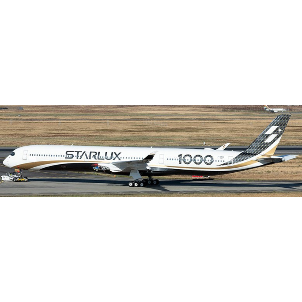 Aviation400 STARLUX Airlines Airbus A350-1000XWB "Carbon Fiber" B-58551 (detachable gear) 1/400 Scale