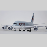 Qatar Airways Airbus A380-800 36.5cm Aircraft Model