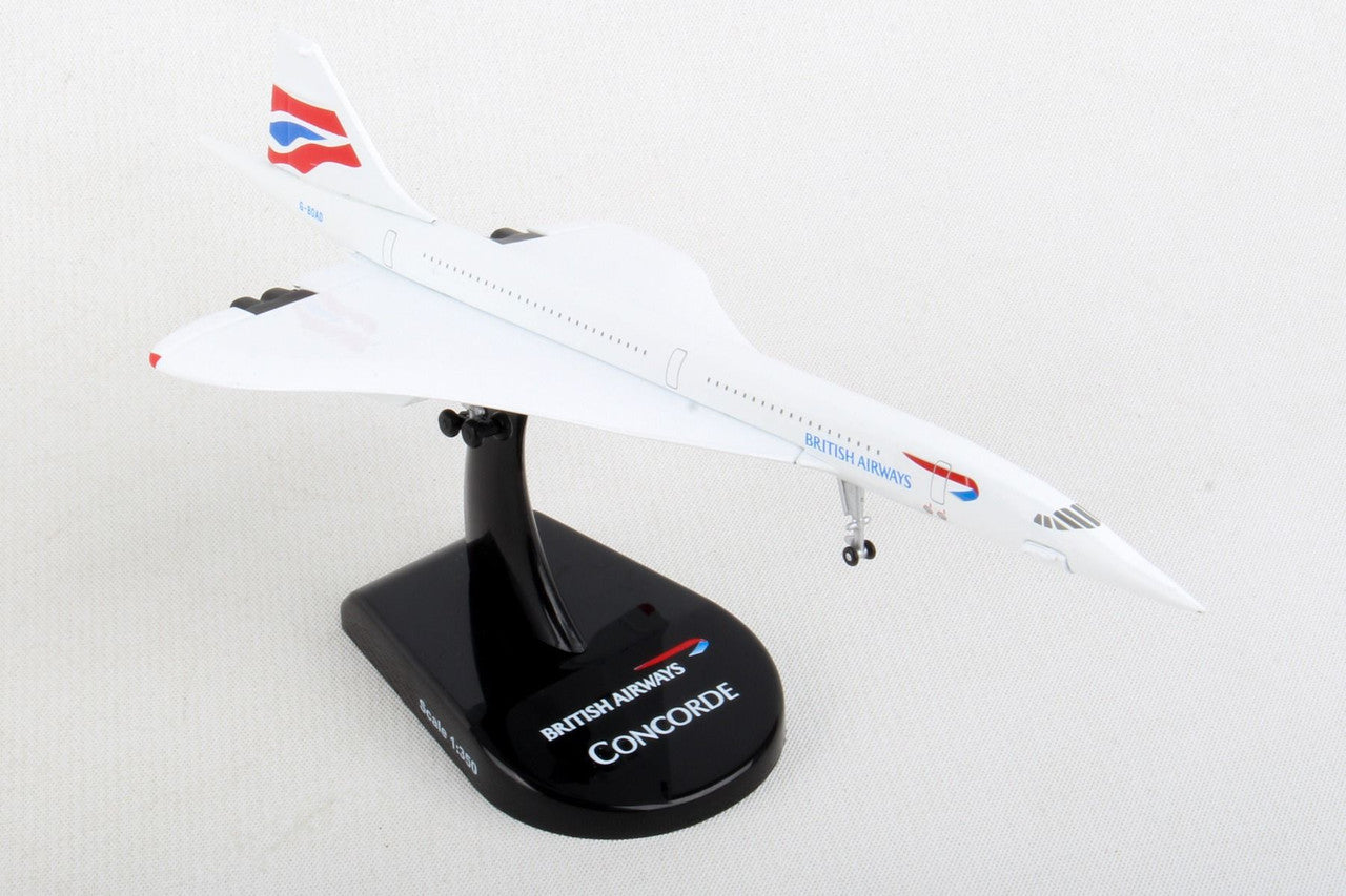 Postage Stamp British Airways Concorde 1/350 Aircraft Scale Model