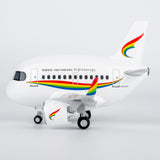NG Models Tibet Airlines Airbus A319 (Cartoon Edition) Snap-Fit Aircraft Scale Model