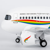 NG Models Tibet Airlines Airbus A319 (Cartoon Edition) Snap-Fit Aircraft Scale Model
