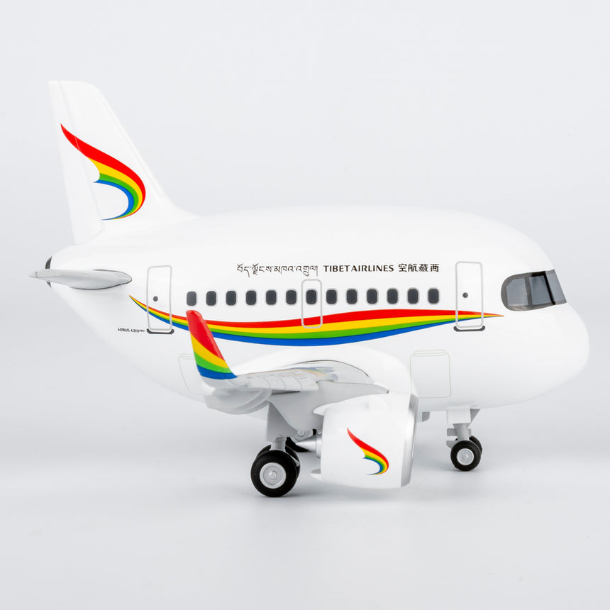 NG Models Tibet Airlines Airbus A319 (Cartoon Edition) Snap-Fit Aircraft Scale Model