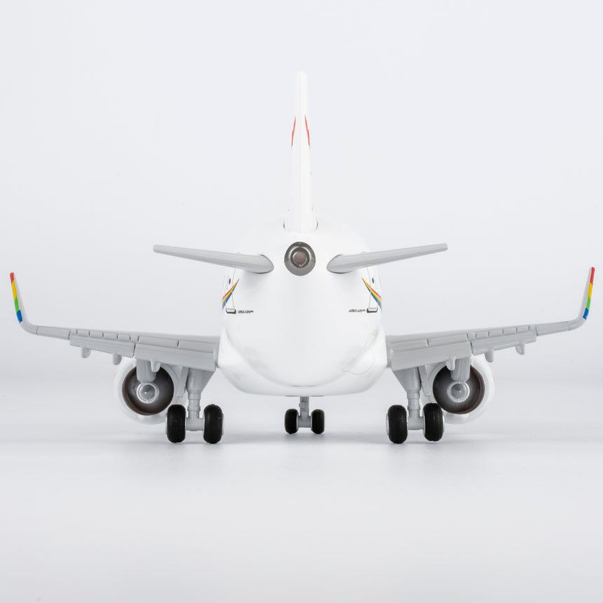 NG Models Tibet Airlines Airbus A319 (Cartoon Edition) Snap-Fit Aircraft Scale Model