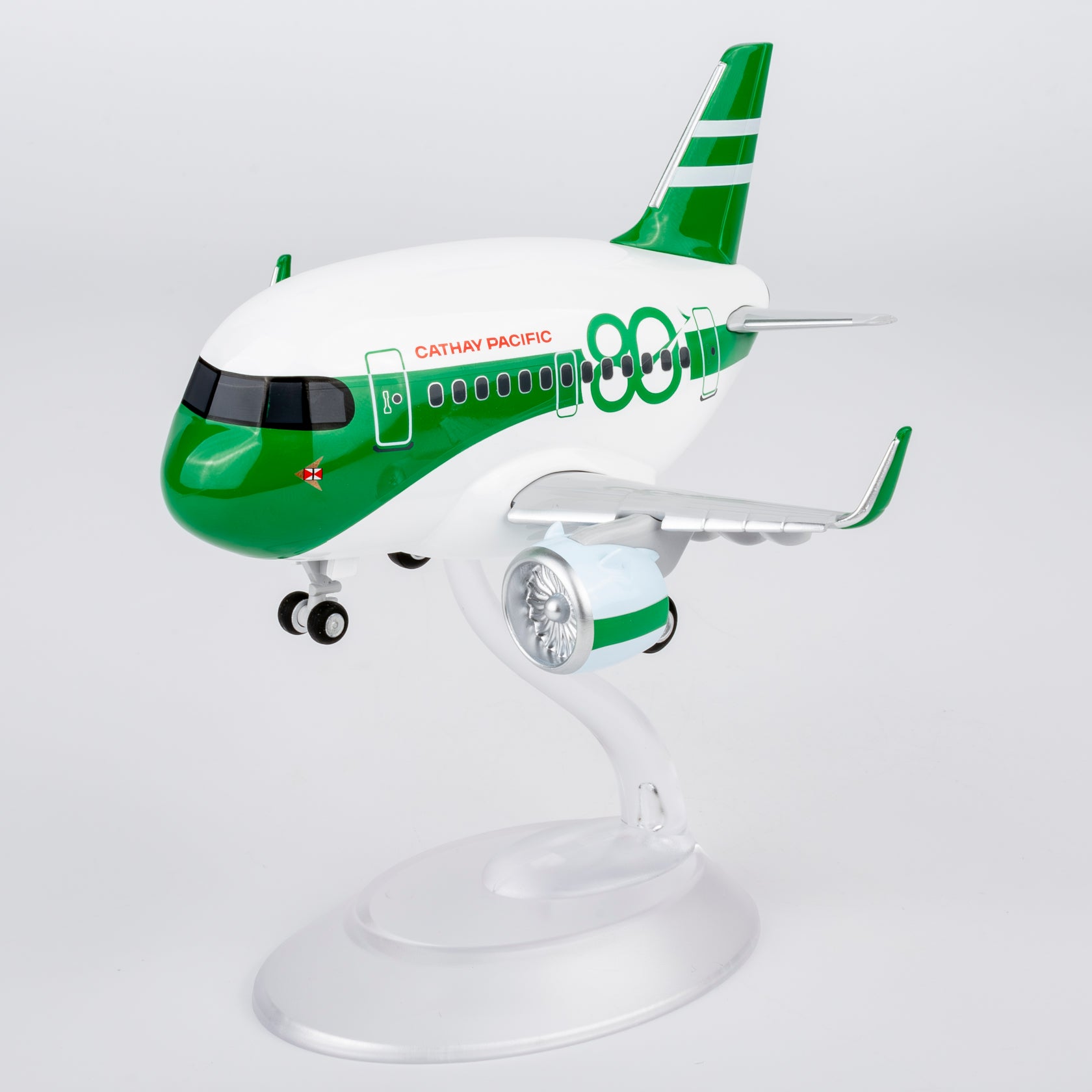 ゆうちゃん商品 AIR DO CATHAY PACIFIC CUMO Wings Airbus A321neo Cute Aircraft Model – Cathay Pacific