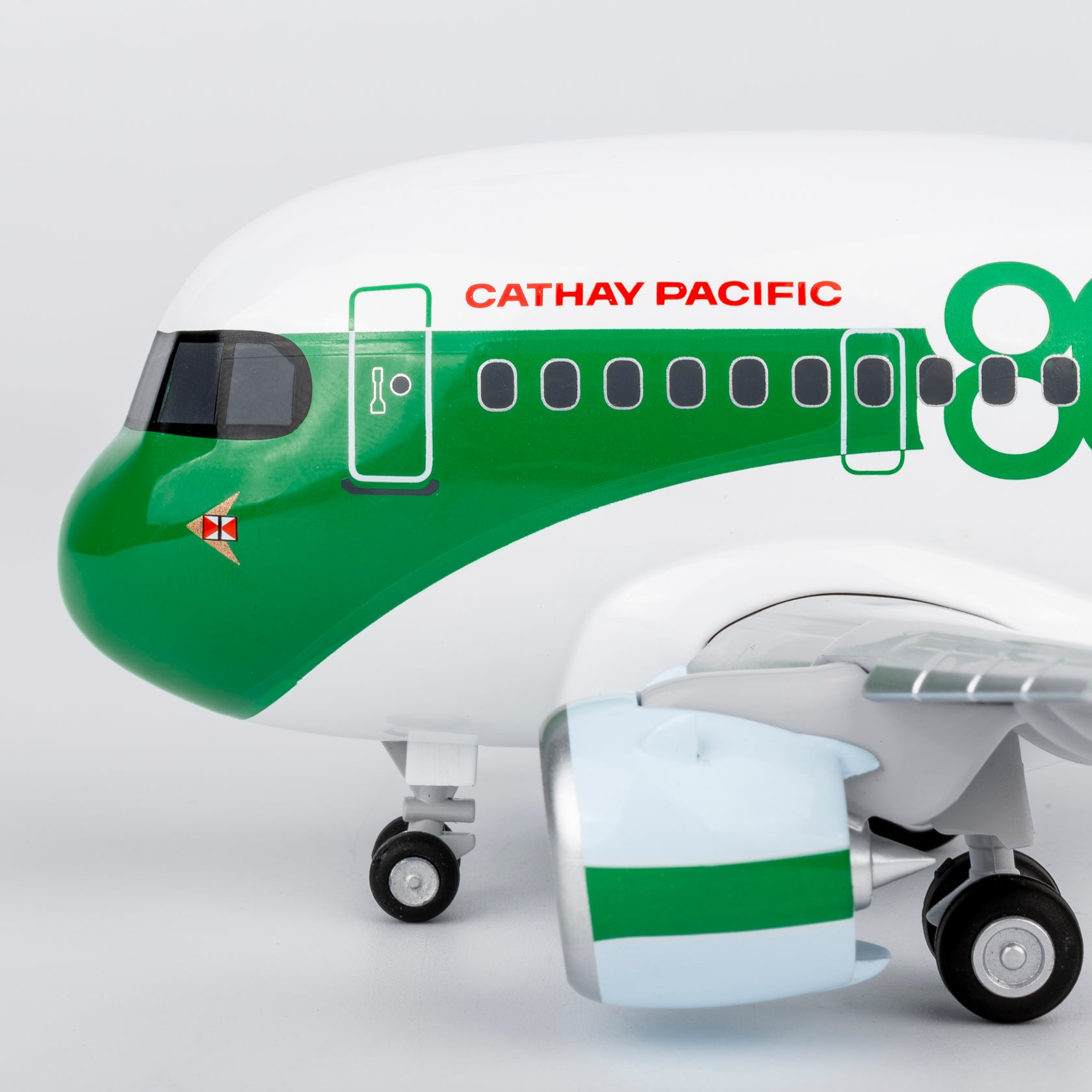 ゆうちゃん商品 AIR DO CATHAY PACIFIC CUMO Wings Airbus A321neo Cute Aircraft Model – Cathay Pacific