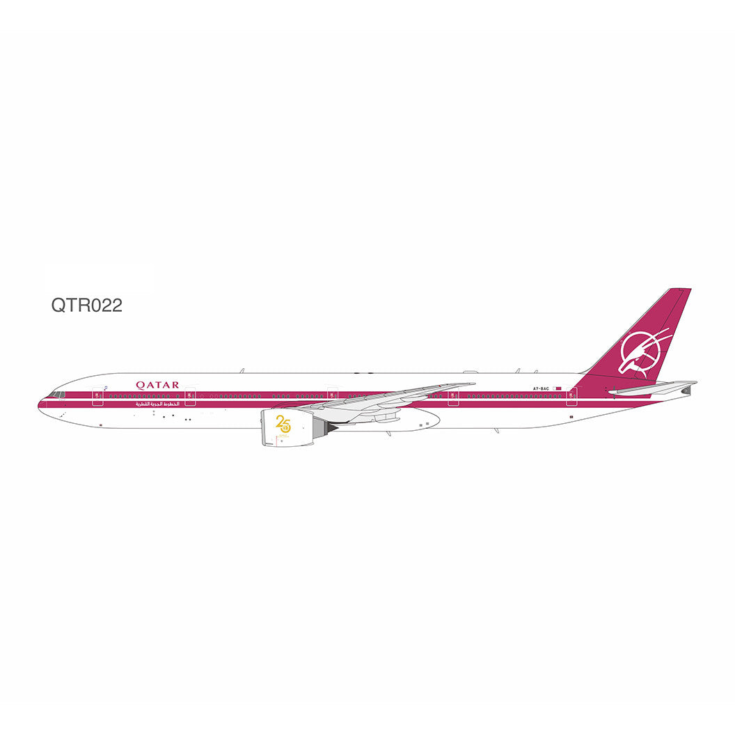 カタール航空　777-300ER A7-BAF NG Model 1/400 1:400 NG Models Qatar Airways Boeing 777-300ER 