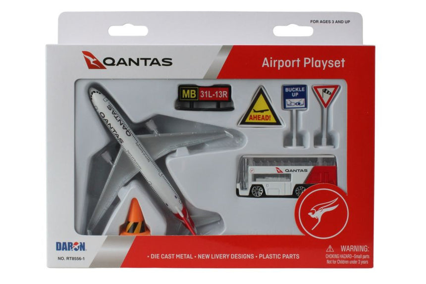Qantas Model Airport Play Set Toy