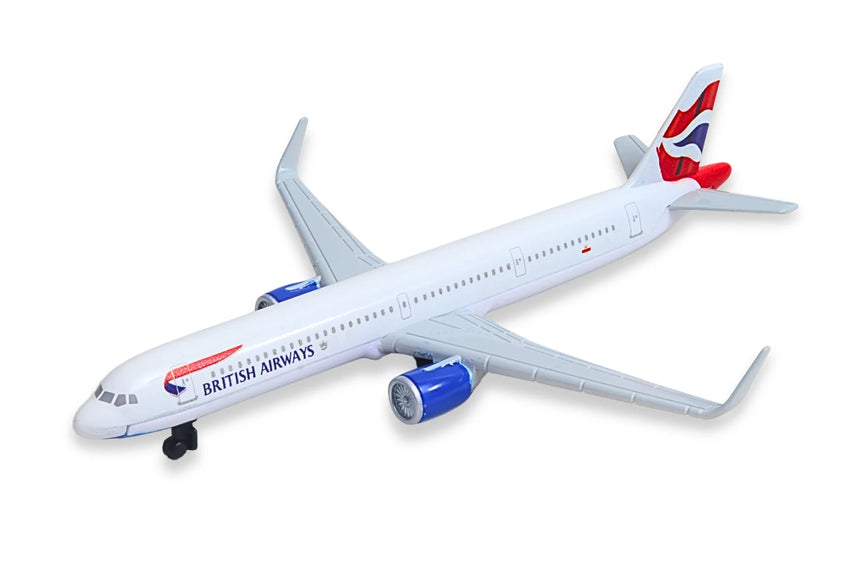British Airways Airbus A321 Single Diecast Airplane Model Toy