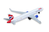 British Airways Airbus A321 Single Diecast Airplane Model Toy