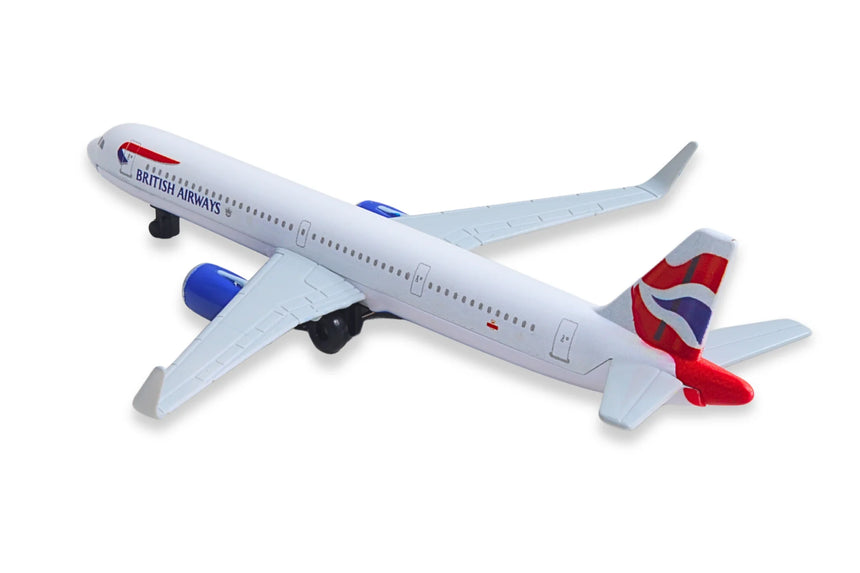 British Airways Airbus A321 Single Diecast Airplane Model Toy