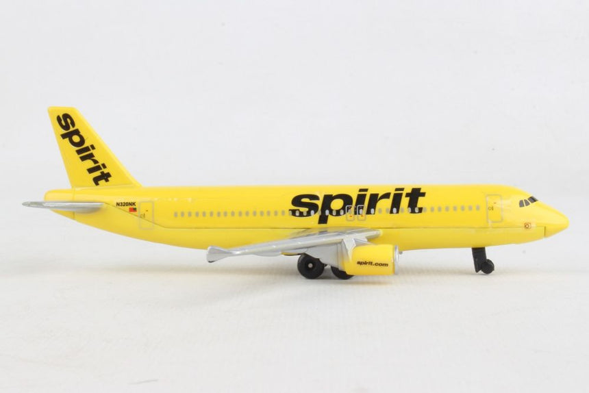 Spirit Airlines Airplane Model Toy 