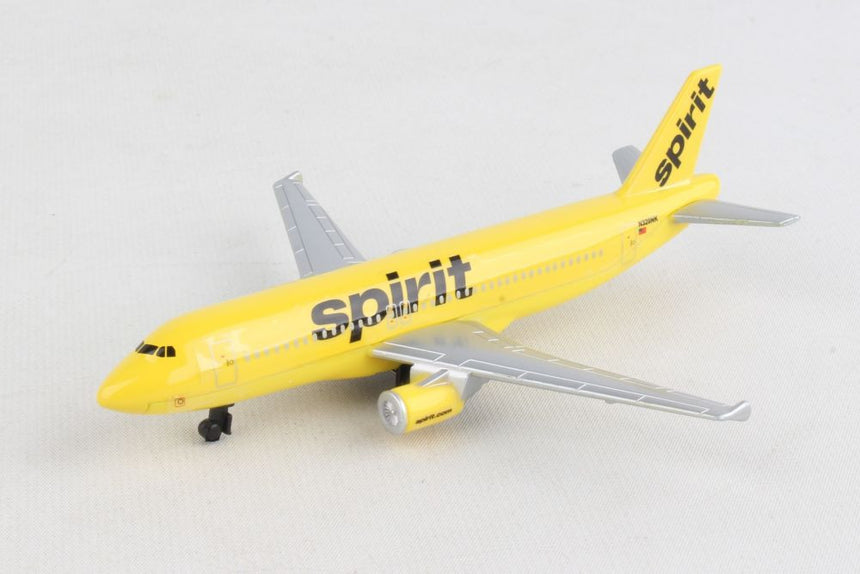 Spirit Airlines Airplane Model Toy 
