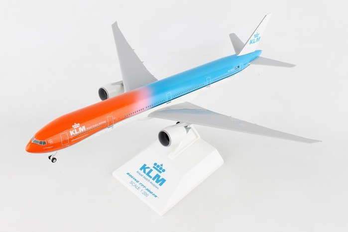 SkyMarks KLM Boeing 777-300ER "Orange Pride" 1/200 Aircraft Scale Model
