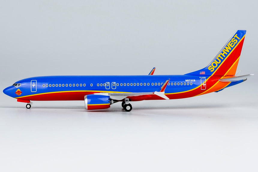 NG Models Southwest Airlines Boeing 737 MAX 8 N872CB Canyon Blue Retro ...