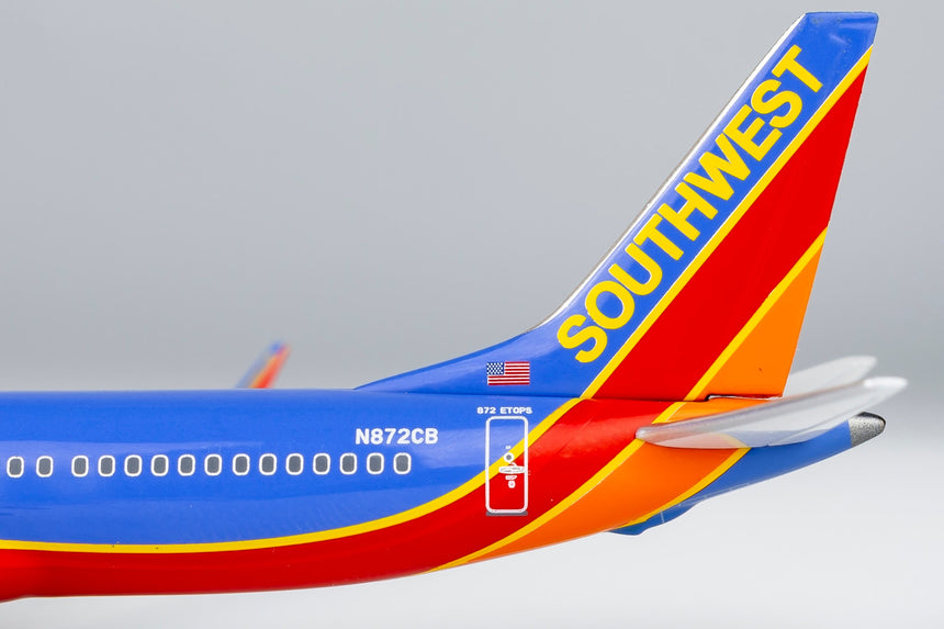 NG Models Southwest Airlines Boeing 737 MAX 8 N872CB Canyon Blue Retro ...