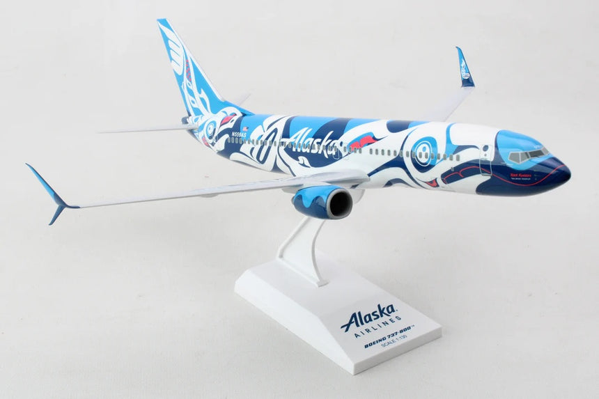 SkyMarks Alaska Airlines Boeing 737-800 Salmon People N559AS 1/130