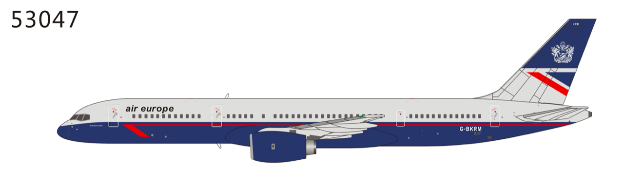 NG Models Air Europe Boeing 757-200 G-BKRM "Landor Livery" 1/400 Scale