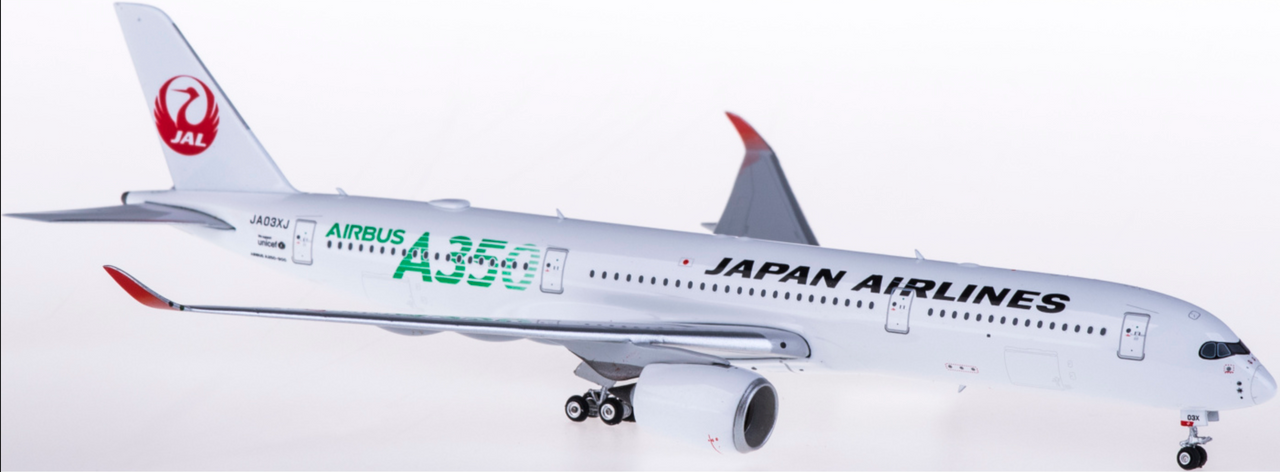 Phoenix JAL A350-900 エアバス JA03XJ 1/400 Phoenix JAL Japan Airlines Airbus A350-900 'Green' JA03XJ 1