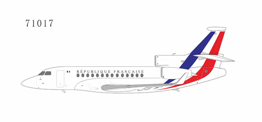 NG Models France Air Force Falcon 7X F-RAFB  1/200 Scale