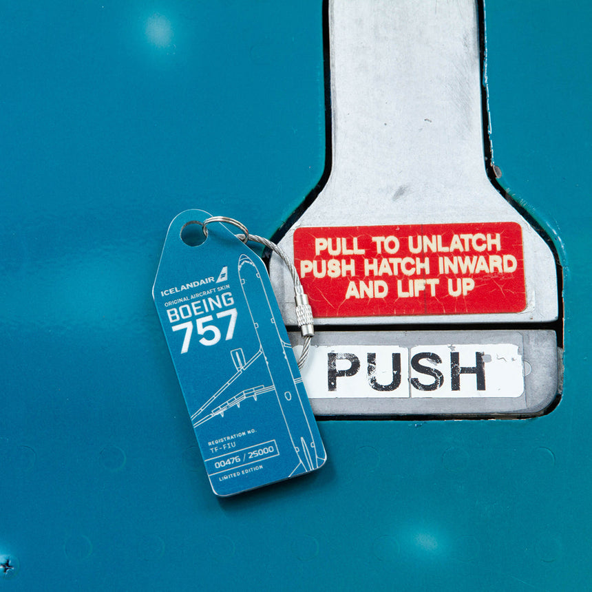 AviationTag Icelandair Boeing 757 - TF-FIU Teal