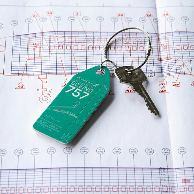 AviationTag Icelandair Boeing 757 - TF-FIU Dark Green