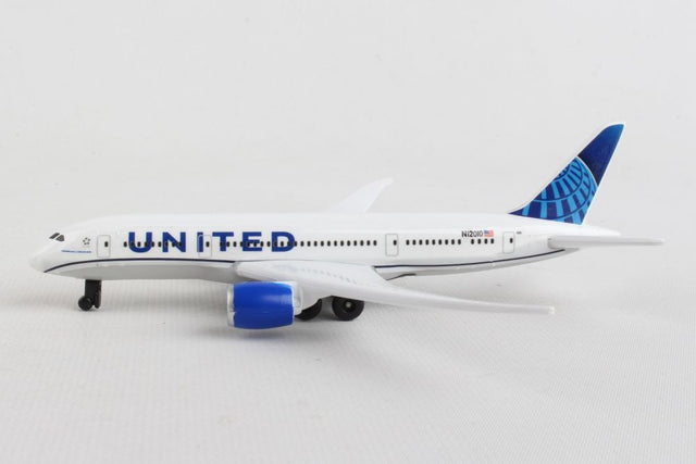 United Airlines Boeing 787 Airplane Model Toy