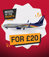 Phoenix West Atlantic Boeing 737-800 G-NPTA 1/400 Aircraft Scale Model