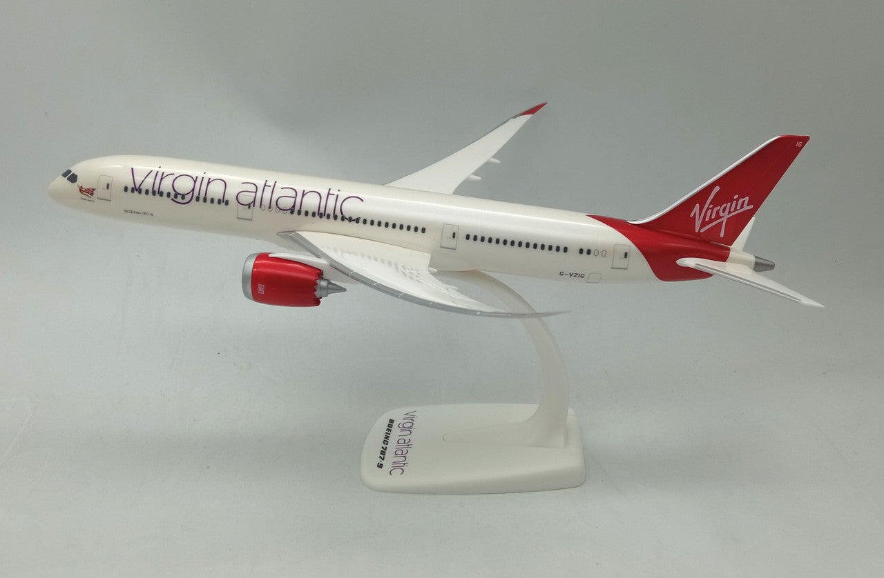 Virgin Atlantic Boeing 787-9 Snap-Fit Model Plane 1/200 Aircraft Scale Model