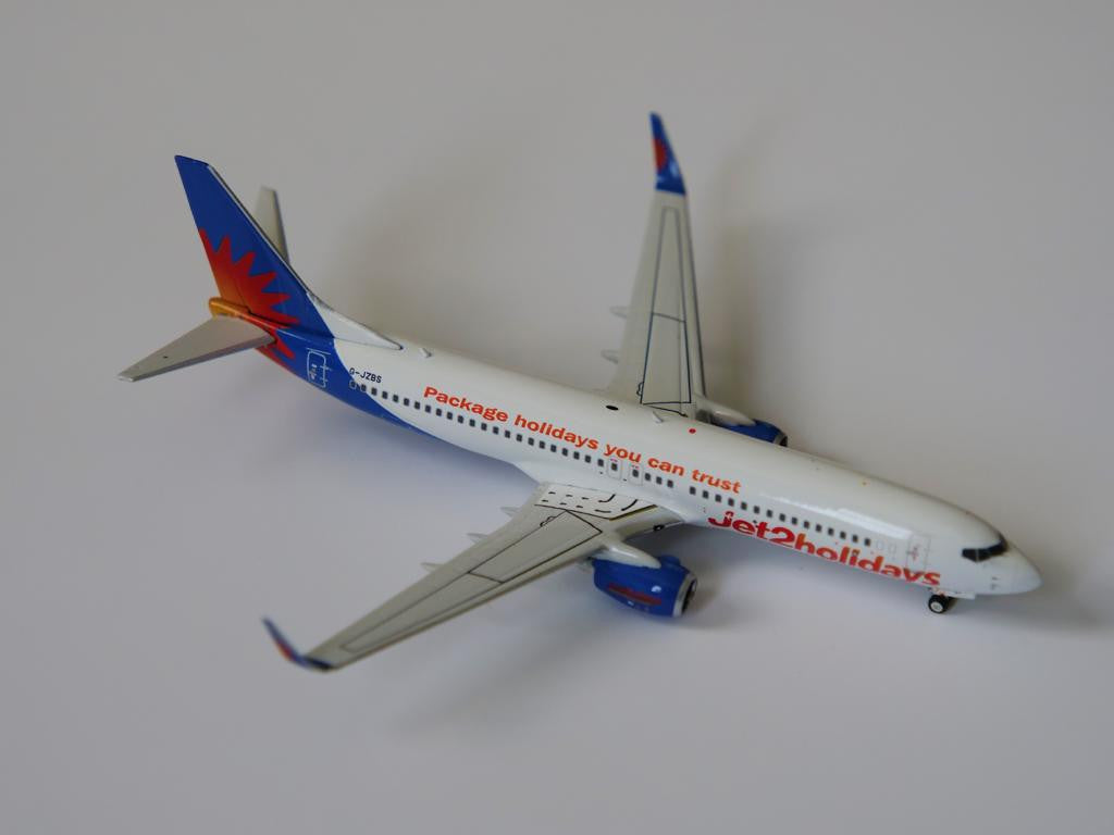Jet2 Holidays Boeing 737-800 G-JZBS 1/400 Aircraft Scale Model