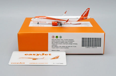 JC Wings EasyJet Airbus A321neo G-UZME 1/400 Scale