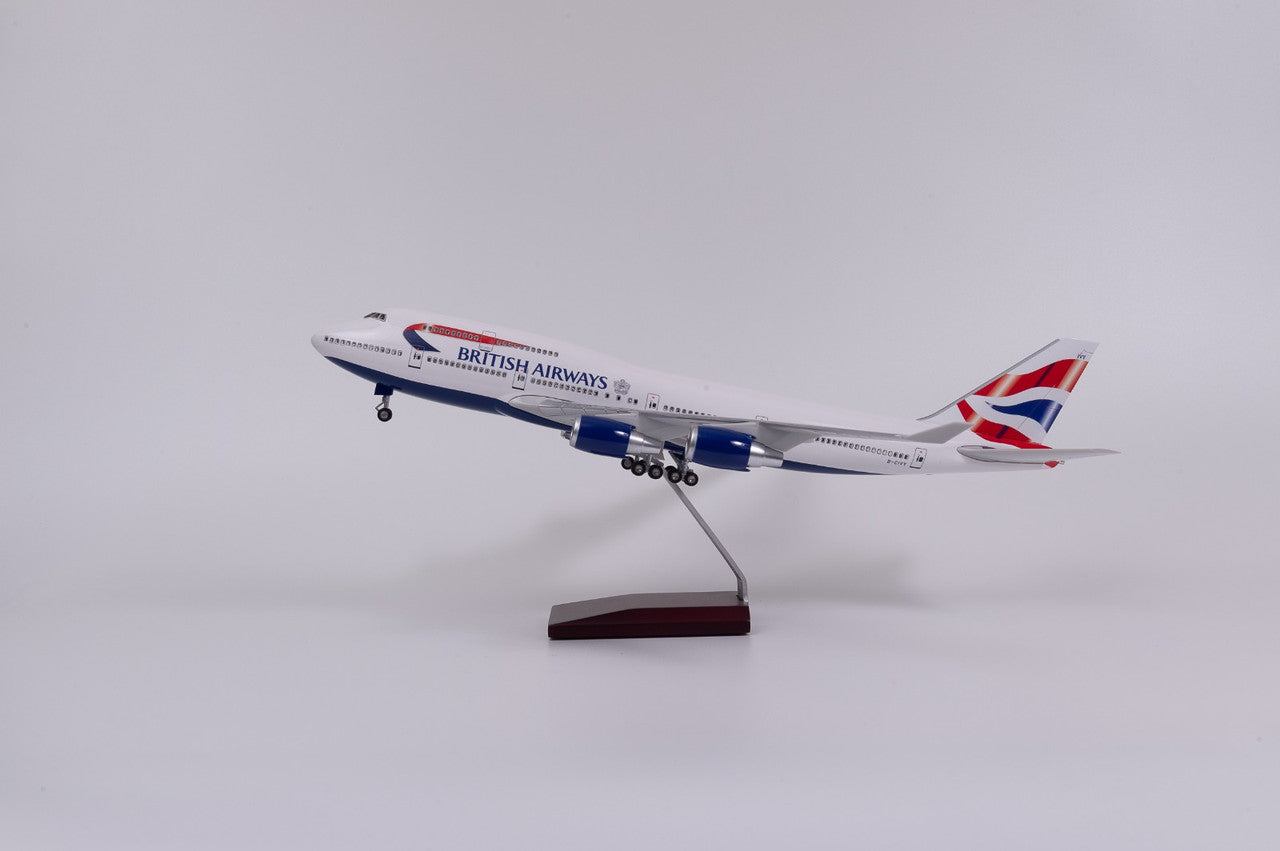 British Airways Boeing 747-400 G-CIVY 47cm Aircraft Model