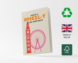 London Birthday Card With Envelope