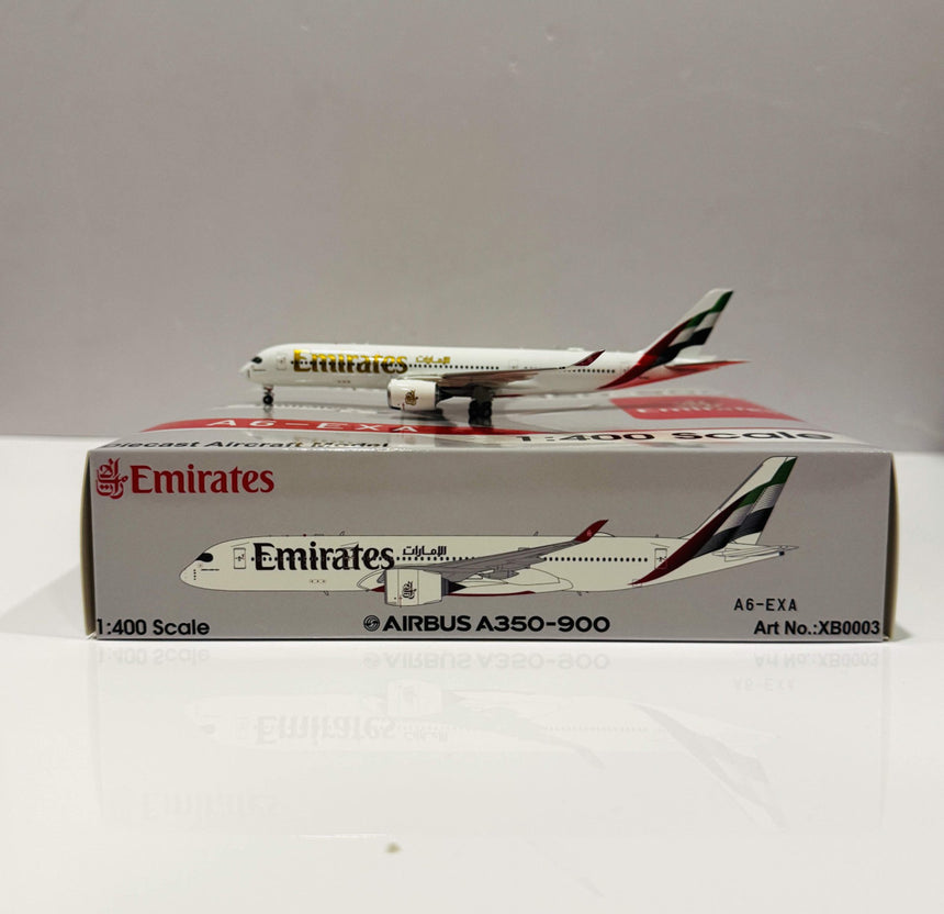 Aviation400 Emirates Airbus A350-941 A6-EXA (with detachable gear) 1/400 Scale