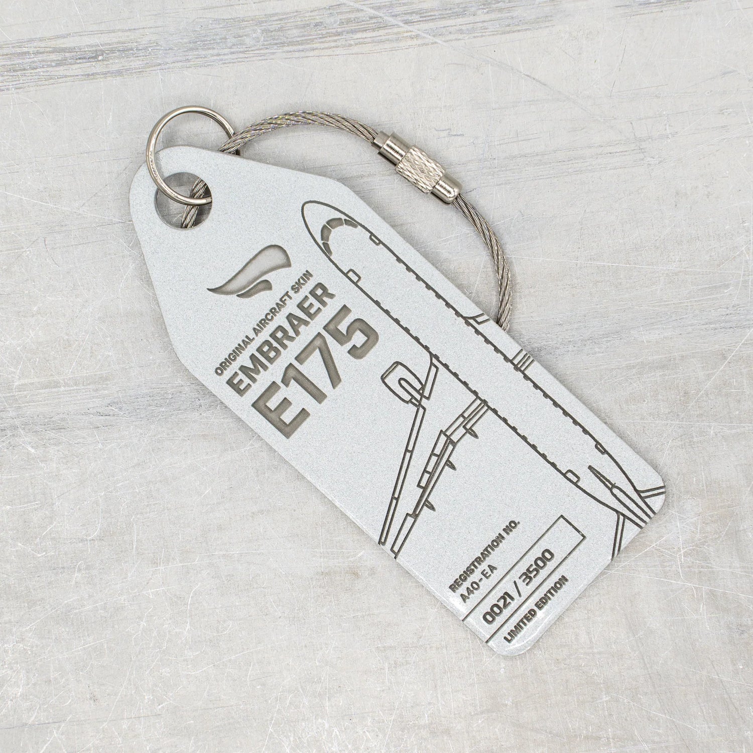AviationTag Oman Air Embraer E175 - A4O-EA White