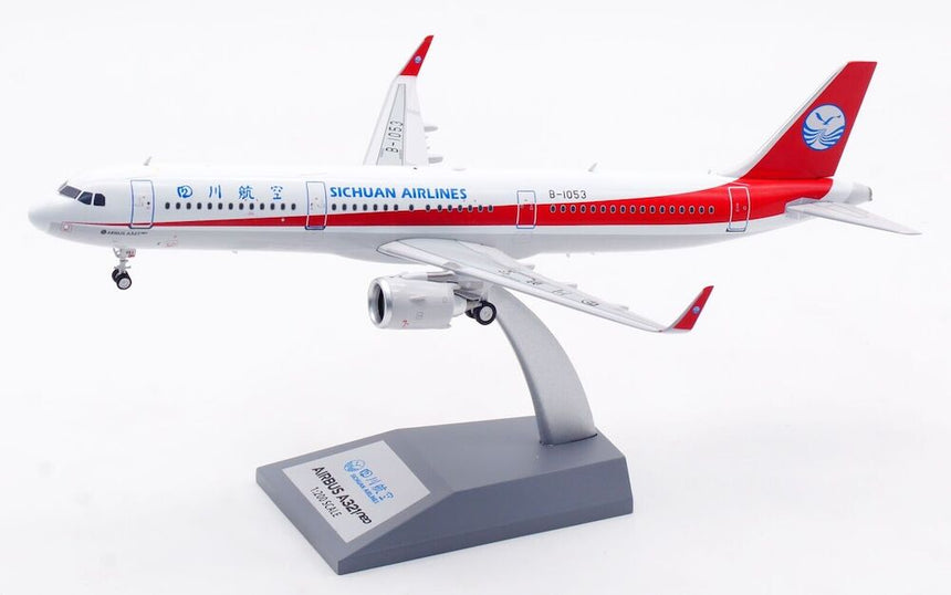 Aviation200 Sichuan Airlines Airbus A321-271N B-1053 1/200 Aircraft Scale Model