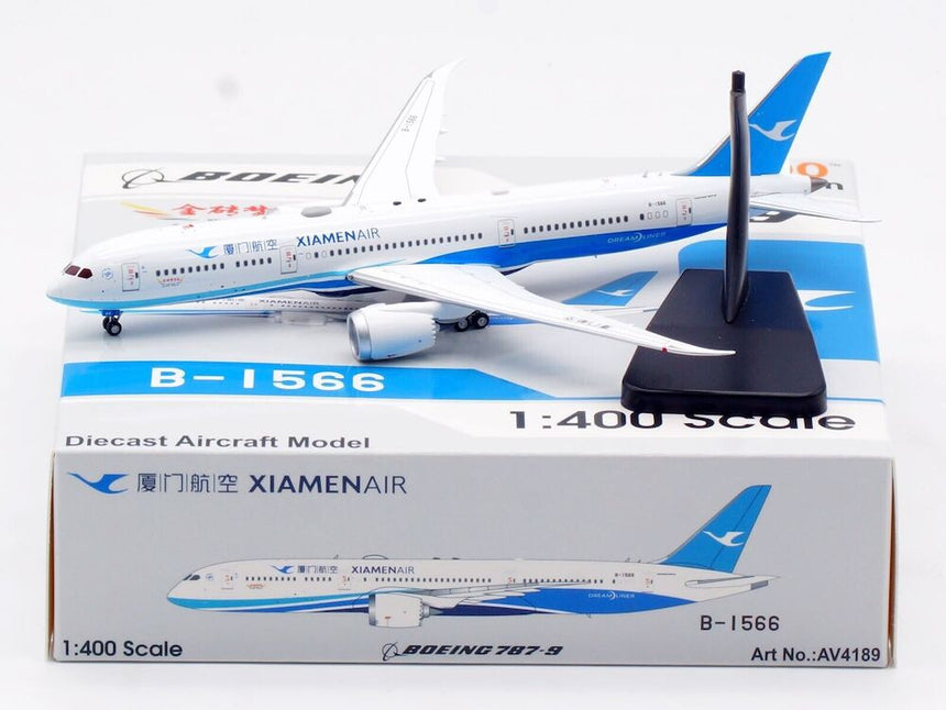 Aviation400 Xiamen Airlines Boeing 787-9 Dreamliner B-1566 (with detachable gear) 1/400 Scale
