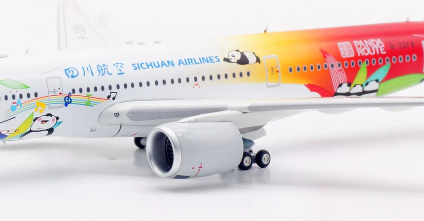 Aviation400 Sichuan Airlines Airbus A350-941 B-32F8 (with detachable gear) 1/400 Scale