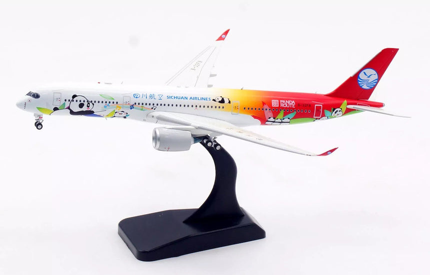 Aviation400 Sichuan Airlines Airbus A350-941 B-32F8 (with detachable gear) 1/400 Scale