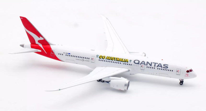 Aviation400 Qantas Boeing 787-9 Dreamliner "Go Australia" VH-ZNH (with detachable gear) 1/400 Aircraft Scale Model