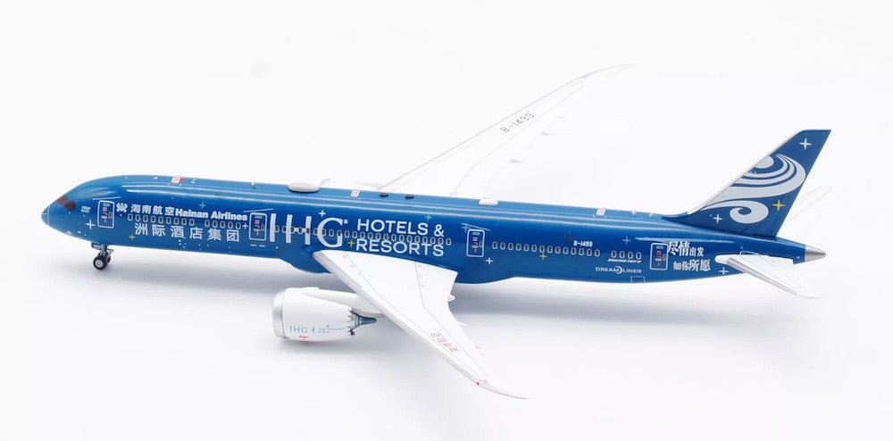 Aviation400 Hainan Airlines Boeing 787-9 Dreamliner "IHG Hotels & Resorts" B-1499 (with detachable gear) 1/400 Scale