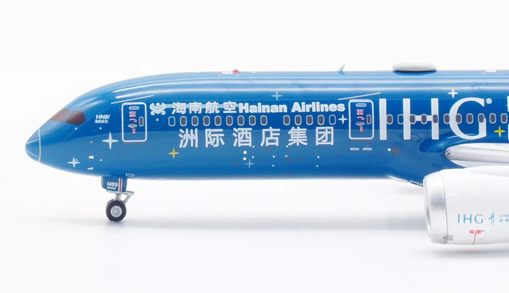 Aviation400 Hainan Airlines Boeing 787-9 Dreamliner "IHG Hotels & Resorts" B-1499 (with detachable gear) 1/400 Scale