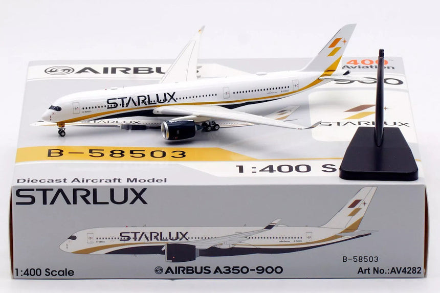Aviation400 STARLUX Airlines Airbus A350-941 B-58503 (with detachable gear) 1/400 Scale