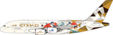 Aviation400 Etihad Airways "Choose South Korea" A6-APD detachable gear Airbus A380-800 1/400 Aircraft Scale Model