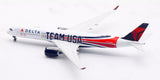 Aviation400 Delta Air Lines Airbus A350-941 Team USA N521DN (with detachable gear) 1/400 Scale
