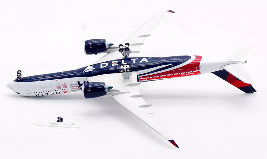 Aviation400 Delta Air Lines Airbus A350-941 Team USA N521DN (with detachable gear) 1/400 Scale